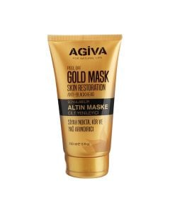 Maskë fytyre, Agiva, plastikë, 150 ml, gold, 1 copë