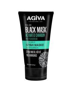 Face mask, Agiva, plastic, 150 ml, black, 1 piece