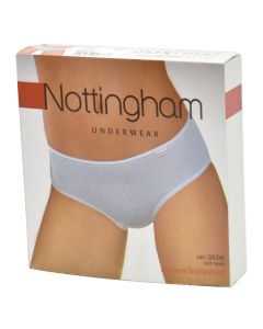 Mbathje për femra, Slip Maxi Gilda, Nottingham, pambuk dhe elastan, XXL/6, e bardhë, 1 copë