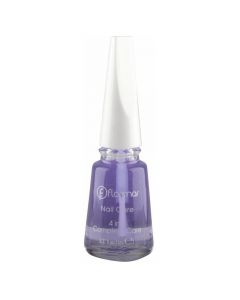 Protective nail care 4 in 1, Flormar, glass and plastic, 11 ml, purple, 1 piece