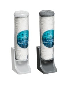 Makeup cleansing cotton pads dispenser, plastic, 27x7.20x7.8 cm, miscellaneous, 1 piece