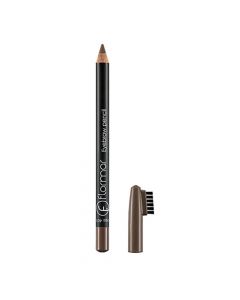 Eyebrow pencil with brush 401 Beige, Flormar, plastic and wood, 11.4 g, beige, 1 piece