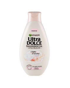 Body shampoo with oat and almond oil Ultra Dolce, Garnier, plastic, 500 ml, pastel pink, 1 piece