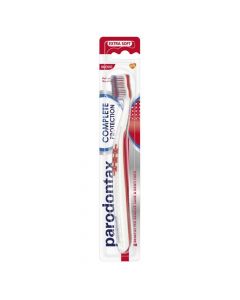 Toothbrush for gum protection, Parodontax, plastic, 22x5 cm, white and red, 1 piece