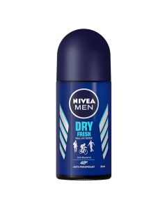 Antidjersë roll-on për meshkuj Dry Fresh, Nivea, plastikë dhe qelq, 50 ml, blu, 1 copë