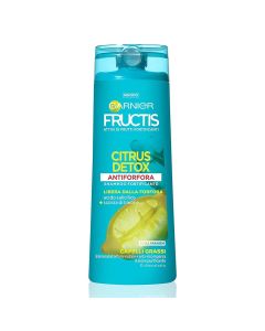 Anti-dandruff shampoo, Fructis, Garnier, plastic, 250 ml, blue, 1 piece