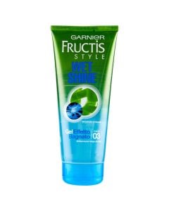 Xhel për stilimin e flokëve për meshkuj, Wet Shine 03, Fructis, Garnier, plastikë, 200 ml, e gjelbër dhe e kaltër, 1 copë