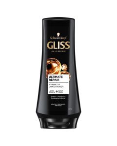 Balsam riparues për flokët Supreme Repair, Gliss, plastikë, 200 ml, e zezë, 1 copë