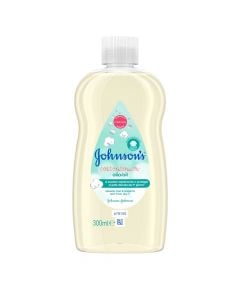 Massage oil for babies, Johnson's, plastic, 300 ml, beige, 1 piece