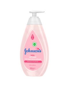 Shampo trupi për bebe, Johnson's, plastikë, 500 ml, rozë, 1 copë