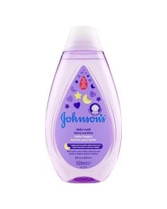 Baby body and hair shampoo, Johnson's, plastic, 500 ml, purple, 1 piece