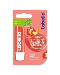 Lip balm Peach Shine, Labello, plastic, 5.5 ml, coral, 1 piece