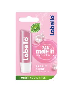 Lip balm Pearly Shine, Labello, plastic, 5.5 ml, pink, 1 piece