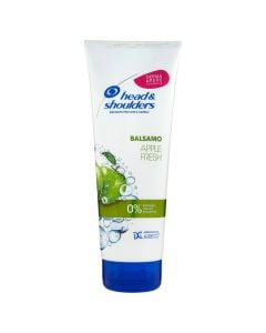Refreshing hair conditioner, Apple Fresh, Head & Shoulders, plastic, 220 ml, white and green, 1 piece