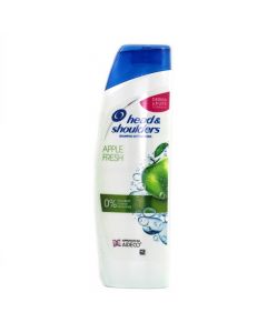Refreshing anti-dandruff shampoo, Apple Fresh, Head & Shoulders, plastic, 250 ml, white and green, 1 piece