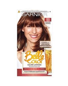 Bojë flokësh mogan 050, Belle Color, Garnier, plastikë, 140 ml, e verdhë, 1 copë