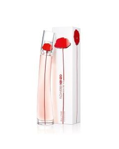Parfum për femra, Flower by Kenzo L'Eau de Vie, Kenzo, EDP, qelq, 50 ml, e bardhë dhe e kuqe, 1 copë