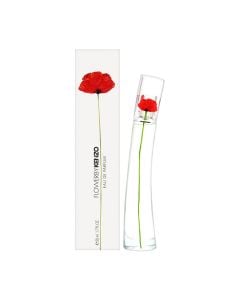 Eau de parfum (EDP) for women, Flower by Kenzo, Kenzo, glass, 50 ml, white and red, 1 piece