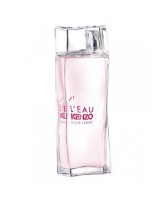 Parfum për femra, L'Eau pour Femme Hyper Wave, Kenzo, EDT, qelq, 100 ml, rozë dhe e bardhë, 1 copë