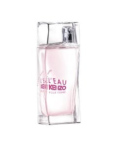 Parfum për femra, L'Eau pour Femme Hyper Wave, Kenzo, EDT, qelq, 50 ml, rozë dhe e bardhë, 1 copë