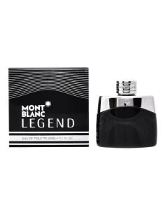 Eau de toilette (EDT) for men, Legend, Mont Blanc, glass, 50 ml, black and silver, 1 piece