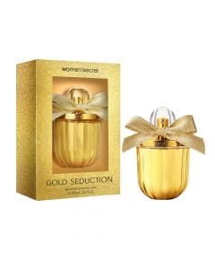 Eau de parfum (EDP) for women, Gold Seduction, Women'Secret, glass, 100 ml, gold, 1 piece