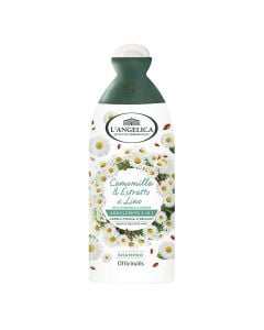 Shampo zbutëse, L'Angelica, plastikë, 250 ml, e bardhë dhe e gjelbër, 1 copë