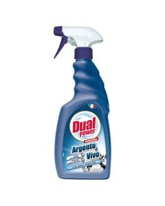Detergjent sprai lubrifikues për enët e argjendit, Dual Power, plastikë, 500 ml, blu, 1 copë