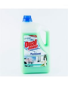 Cleaning detergent for pavements, Dual Power, plastic, 5 l, green, 1 piece