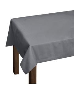 Mbulesë tavoline për restorante, Arredo Cucina, pambuk dhe poliestër, 165x250 cm, gri, 1 copë