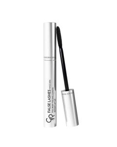Volumizing and lengthening eyelashes mascara, False Lashes, Golden Rose, plastic, 9.3 ml, silver, 1 piece