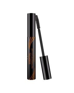 Waterproof volumizing eyelashes mascara, Waterproof Volume, Essential, Golden Rose, plastic, 9.3 ml, black and orange, 1 piece