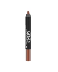 Thick lipliner, 09, Metals Matte Crayon, Golden Rose, wood and plastic, 3.5 g, brown, 1 piece
