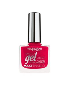 Nail polish, 065 Red Passionate, Gel Effect, Deborah, glass and plastic, 11 ml, deep pink, 1 piece