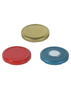 Jar lid, Size: D.6.5 cm, Color: Assorted, Material: Metallic
