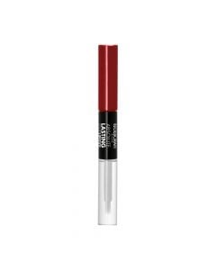 2 in 1 liquid lipstick and lip gloss, 08 Classic Red, Absolute Lasting, Deborah, plastic, 8 ml, red, 1 piece