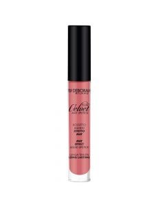Liquid lipstick, 02 Romantic Pink, Fluid Velvet Matte, Deborah, plastic, 4.5 ml, pink, 1 piece