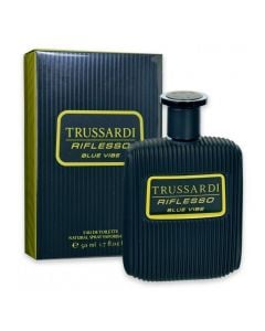 Parfum për meshkuj, Trussardi, Riflesso Blue Vibe, EDT, qelq, 50 ml, blu dhe e verdhë, 1 copë
