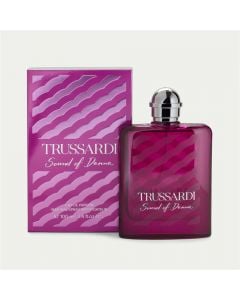 Eau de parfum (EDP) for women, Sound of Donna, Trussardi, glass, 100 ml, purple, 1 piece