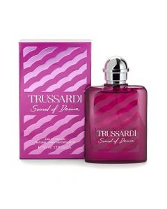 Eau de parfum (EDP) for women, Sound of Donna, Trussardi, glass, 50 ml, purple, 1 piece