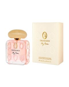 Eau de parfum (EDP) për femra, My Name, Trussardi, qelq, 100 ml, krem dhe rozë, 1 copë