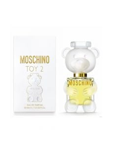 Eau de parfum (EDP) për femra, Toy 2, Moschino, qelq, 30 ml, gold, e bardhë dhe transparente, 1 copë