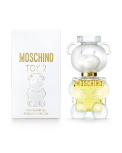 Eau de parfum (EDP) për femra, Toy 2, Moschino, qelq, 50 ml, gold, e bardhë dhe transparente, 1 copë