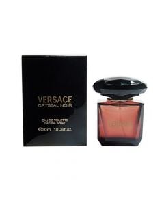 Parfum për femra, Versace, Crystal Noir, EDT, qelq, 30 ml, e zezë, merlot dhe gold, 1 copë