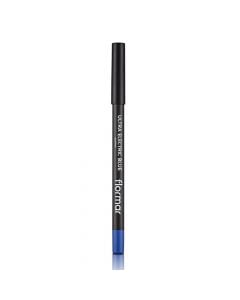 Eye pencil 015 Electric Blue, Ultra, Flormar, plastic and wood, 11.4 g, black, 1 piece