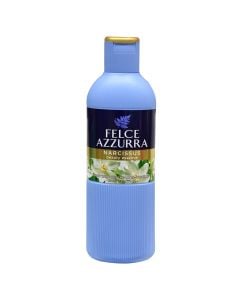 Body wash, Narciso, Felce Azzurra, Paglieri, plastic, 650 ml, blue and white, 1 piece
