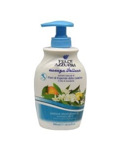 Liquid soap, Essenza Italiana, Felce Azzurra, Paglieri, plastic, 300 ml, blue, 1 piece