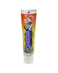Pastë dhëmbësh për fëmijë, Saponello, Paglieri, plastikë, 75 ml, portokalli, 1 copë