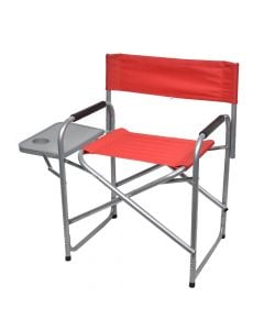 Folding camping chairs, with mini table red