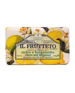 Solid soap, Il Frutteto, Nesti Dante, paper, 250 g, yellow, 1 piece